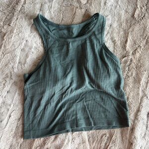 Lululemon Ebb to Street Cropped Racerback Tank Top